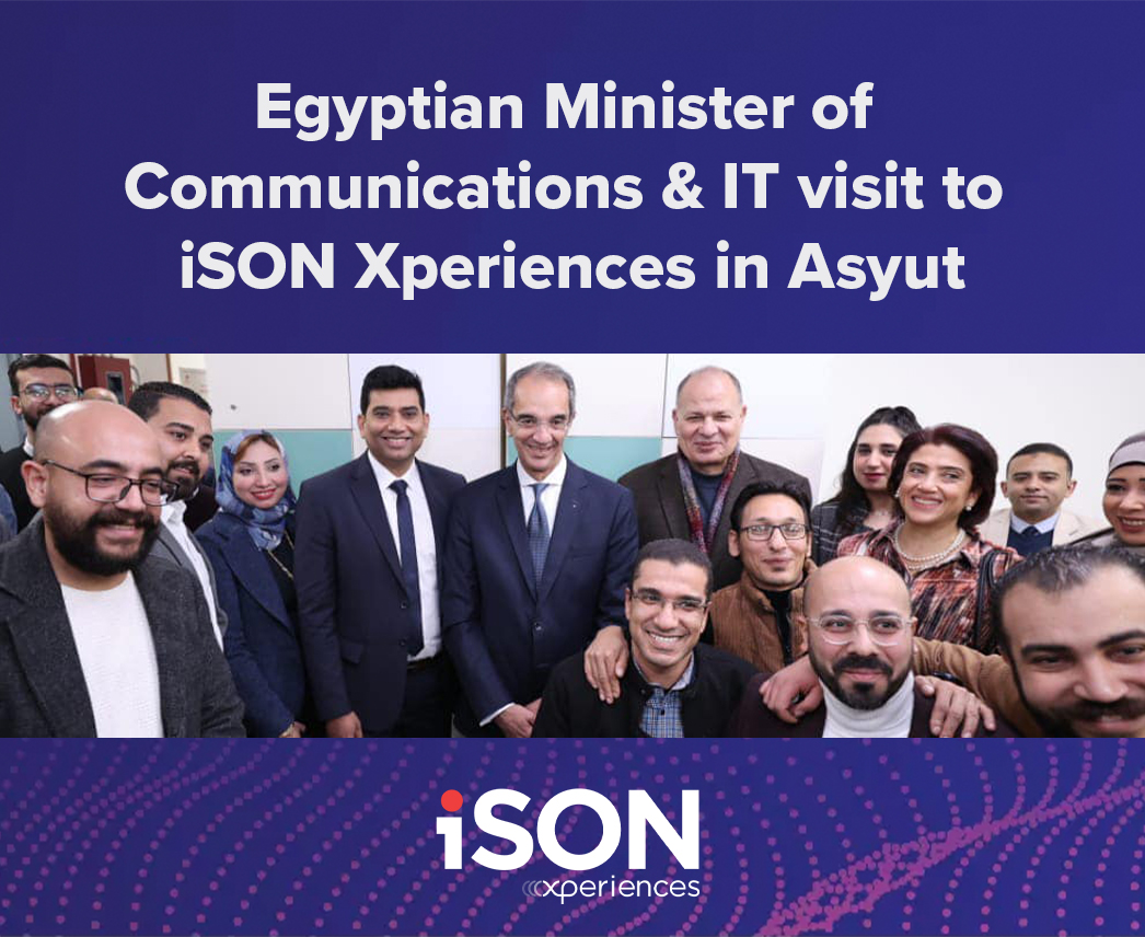 Egyptian Minister of Communications & IT visit to iSON Xperiences in Asyut