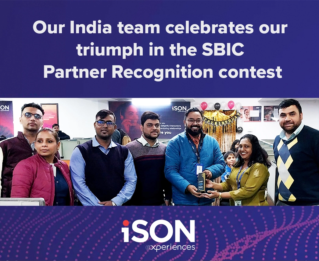 Celebrating our triumph in the SBIC Partner Recognition contest